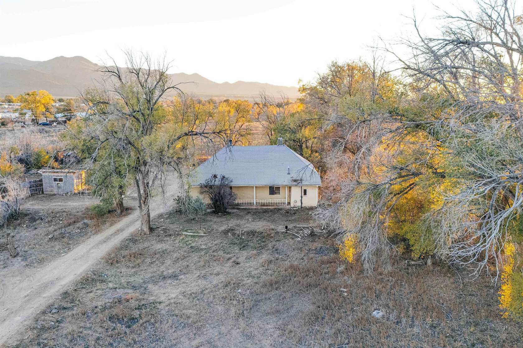 4.6 Acres of Residential Land with Home for Sale in Ranchos de Taos, New Mexico