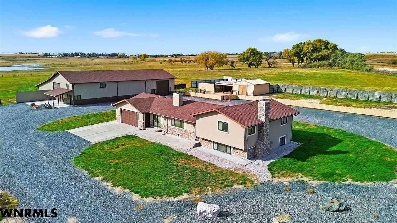41.9 Acres of Agricultural Land with Home for Sale in Morrill, Nebraska