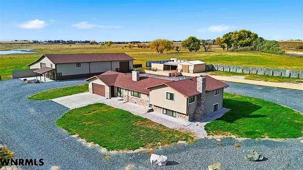 41.9 Acres of Agricultural Land with Home for Sale in Morrill, Nebraska