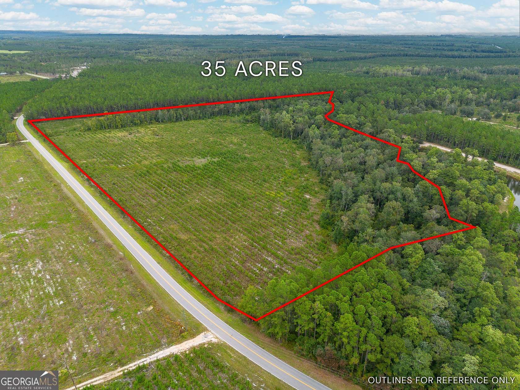 35 Acres of Recreational Land for Sale in Folkston, Georgia