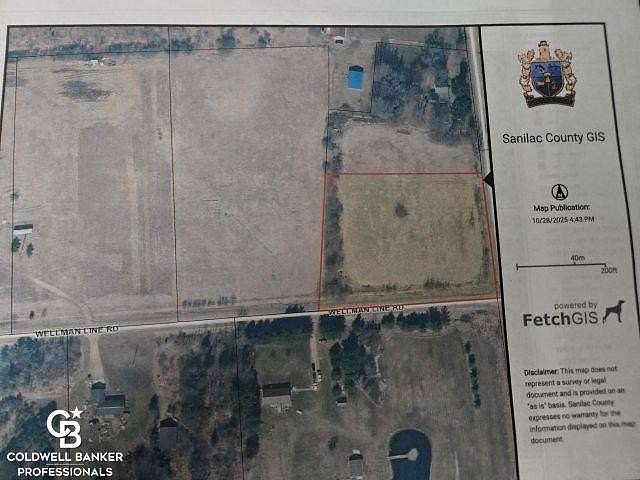 2.32 Acres of Residential Land for Sale in Melvin, Michigan