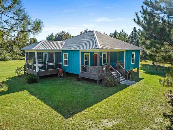 4.42 Acres of Residential Land with Home for Sale in Elberta, Alabama