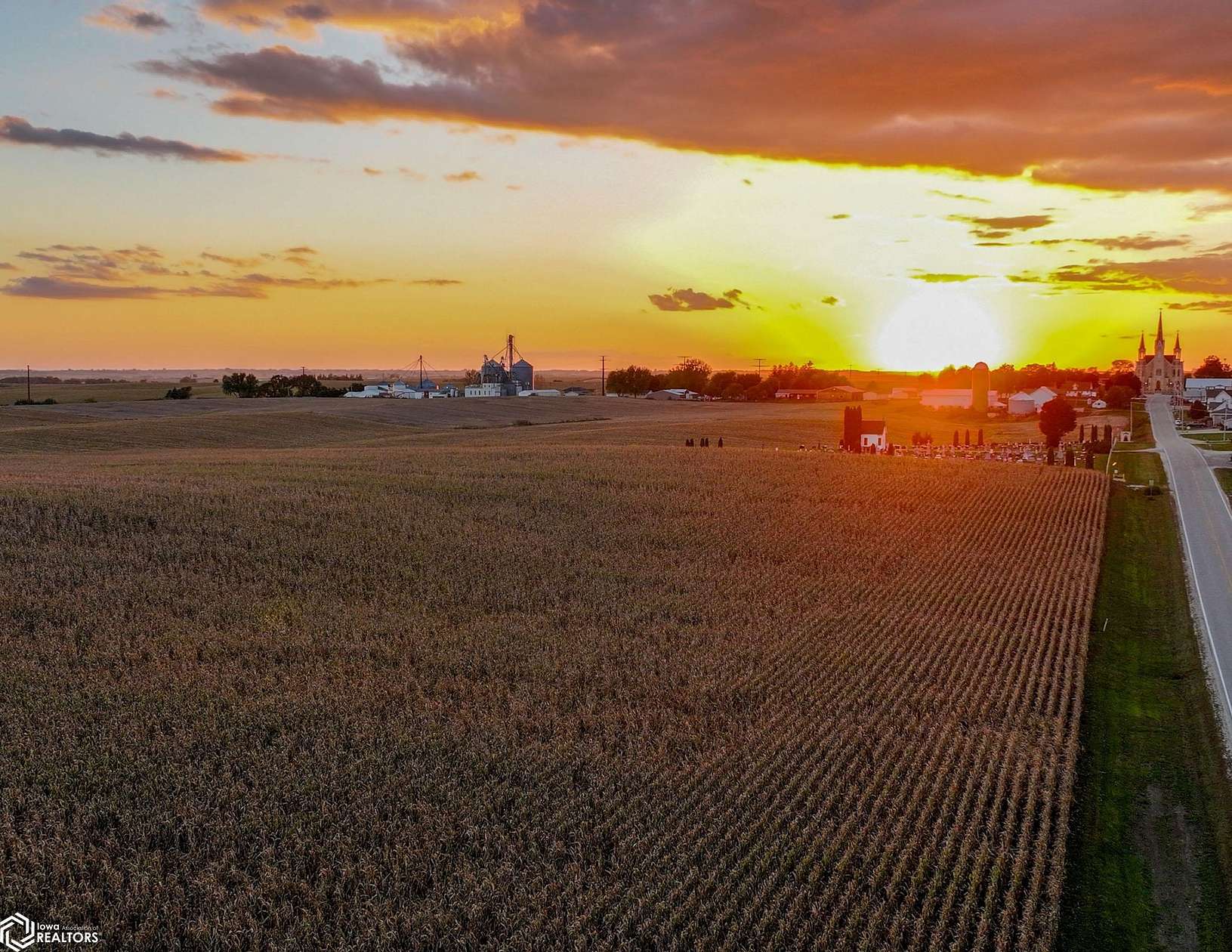 113 Acres of Agricultural Land for Auction in Dyersville, Iowa