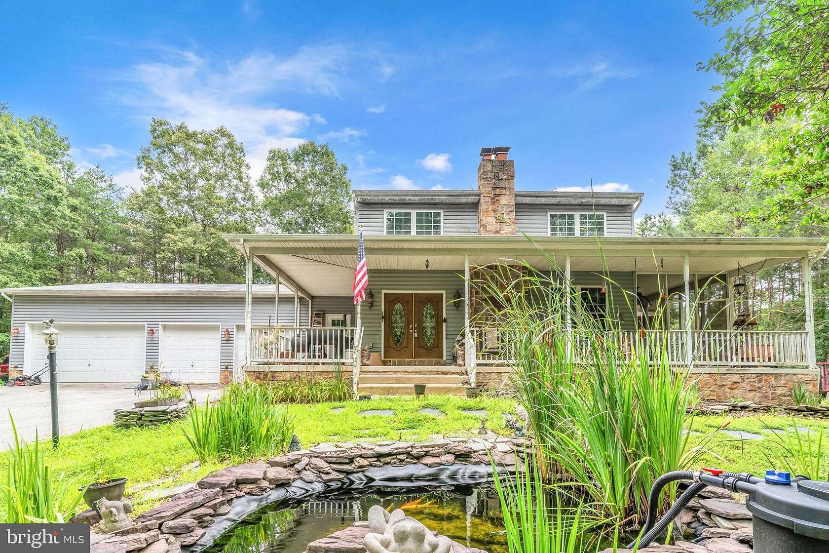 4 Acres of Residential Land with Home for Sale in Nanjemoy, Maryland