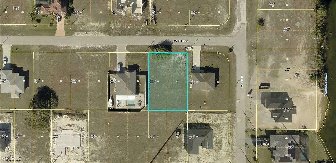 0.24 Acres of Residential Land for Sale in Cape Coral, Florida