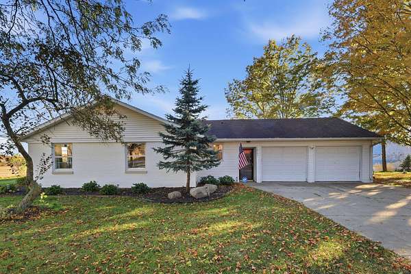 5 Acres of Residential Land with Home for Sale in Freeport, Michigan