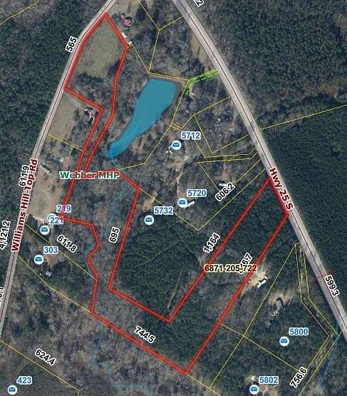 19.4 Acres of Land for Sale in Ninety Six, South Carolina