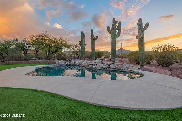 3.32 Acres of Residential Land with Home for Sale in Tucson, Arizona