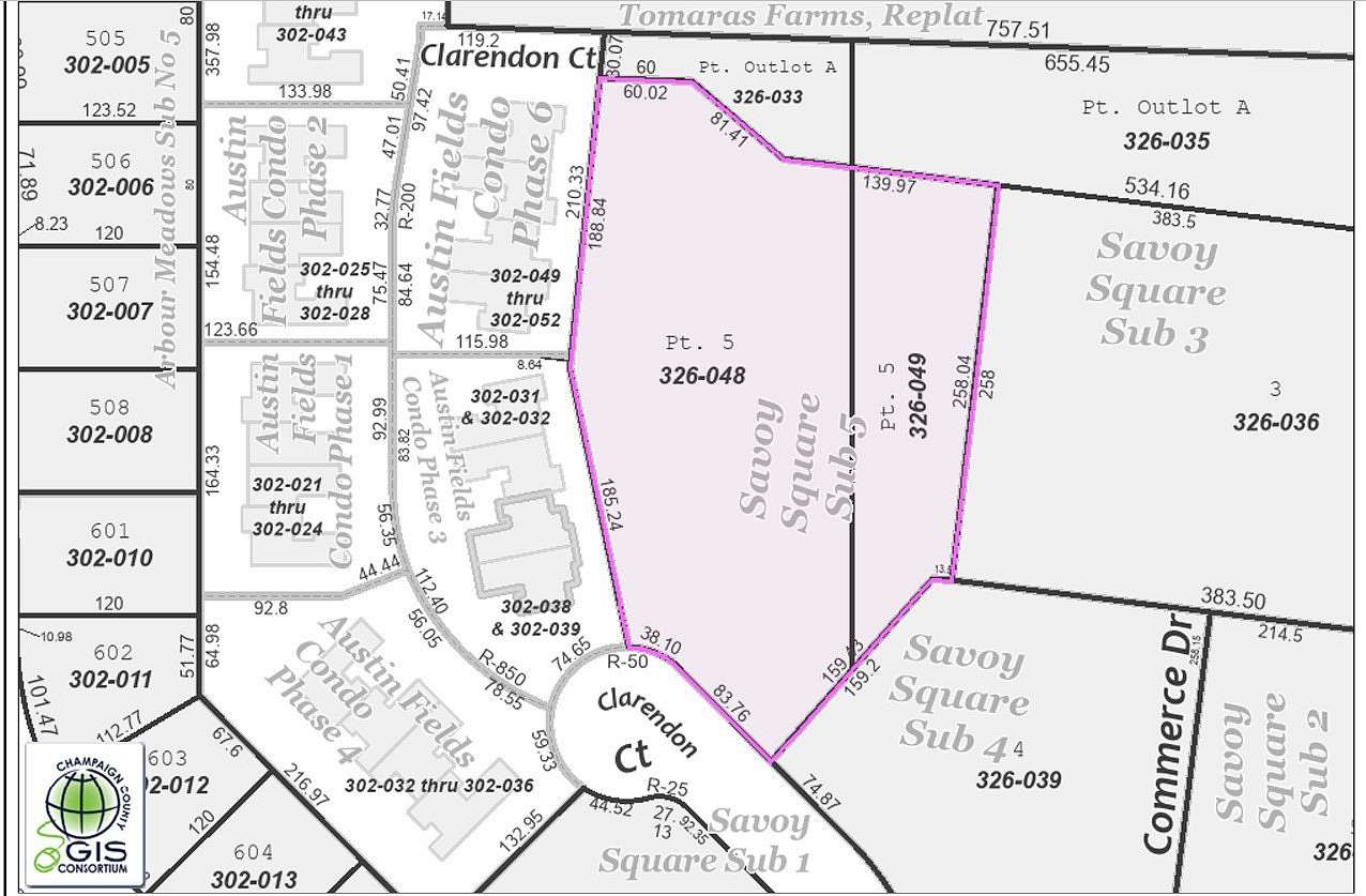 2 Acres of Commercial Land for Sale in Savoy, Illinois