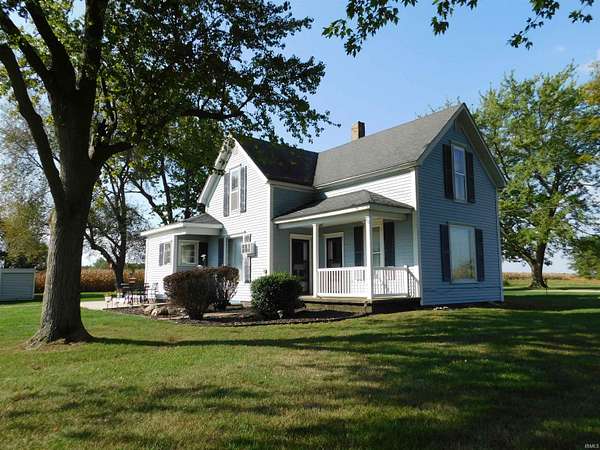 2.23 Acres of Residential Land with Home for Sale in Akron, Indiana