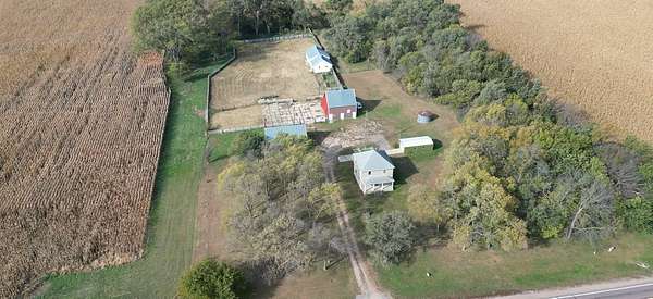 4.82 Acres of Land with Home for Sale in Creighton, Nebraska