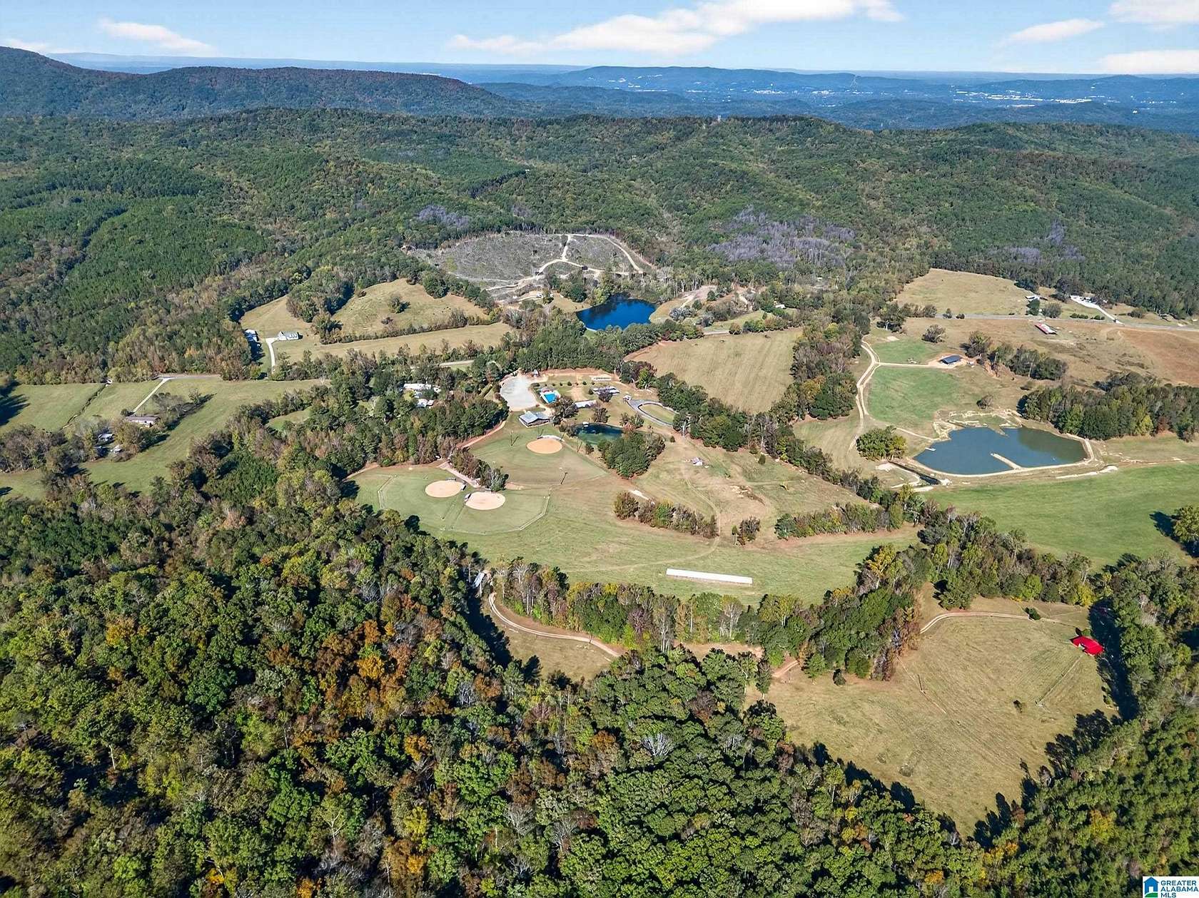 63.8 Acres of Recreational Land with Home for Sale in Delta, Alabama