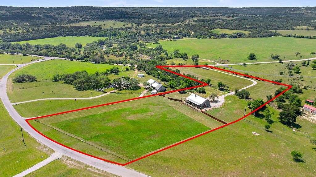 6.44 Acres of Residential Land with Home for Sale in Blanco, Texas