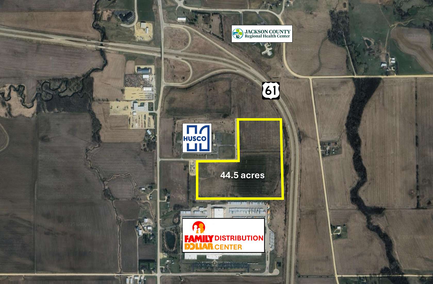 10 Acres of Commercial Land for Sale in Maquoketa, Iowa