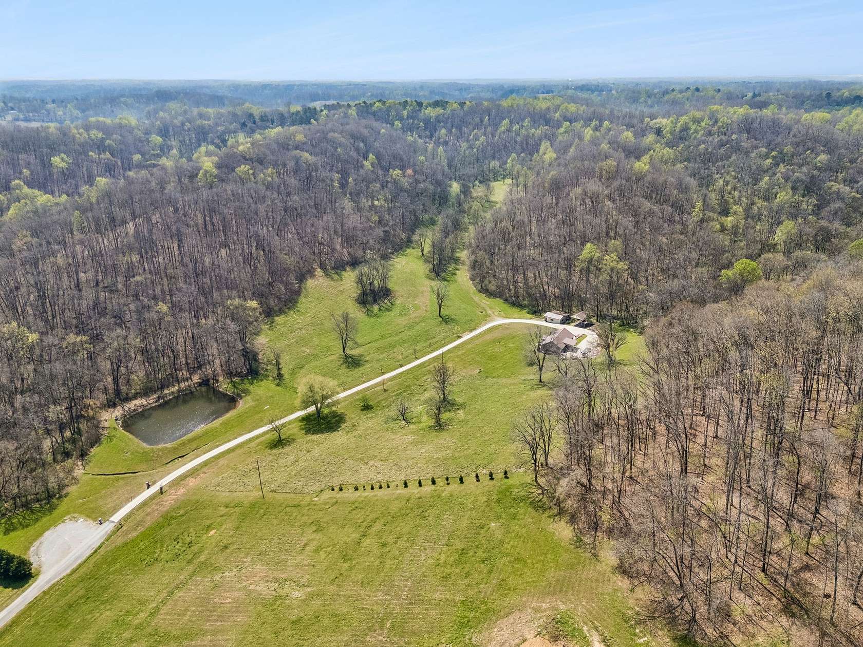 71.5 Acres of Recreational Land with Home for Sale in Pulaski, Tennessee