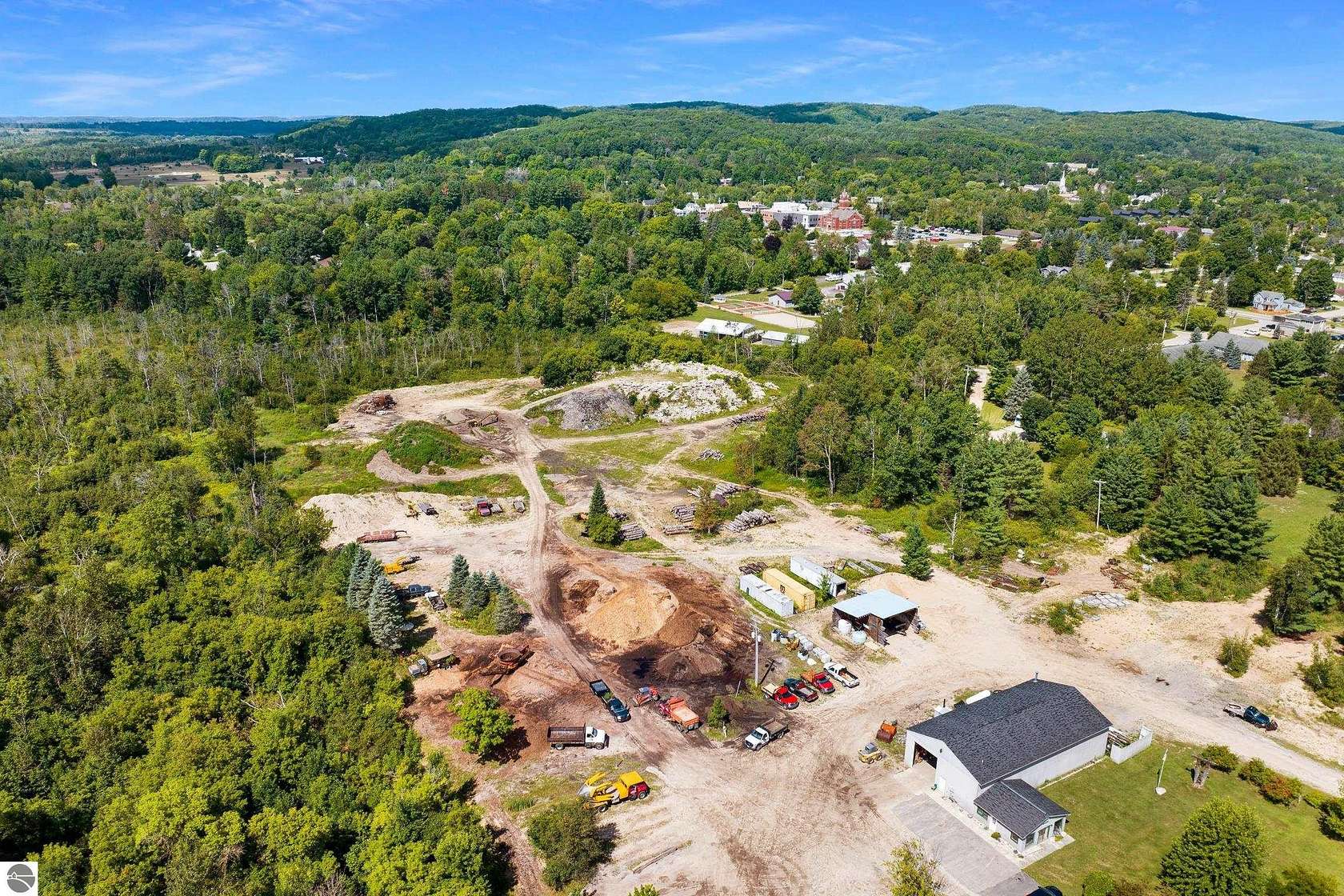 15 Acres of Improved Mixed-Use Land for Sale in Bellaire, Michigan