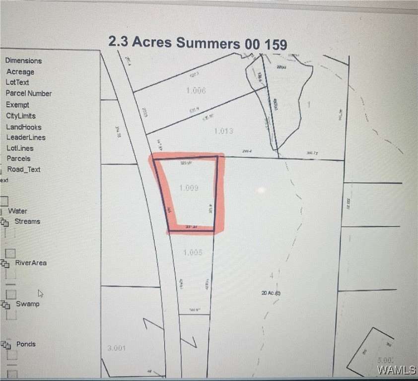 2.3 Acres of Land for Sale in Gordo, Alabama