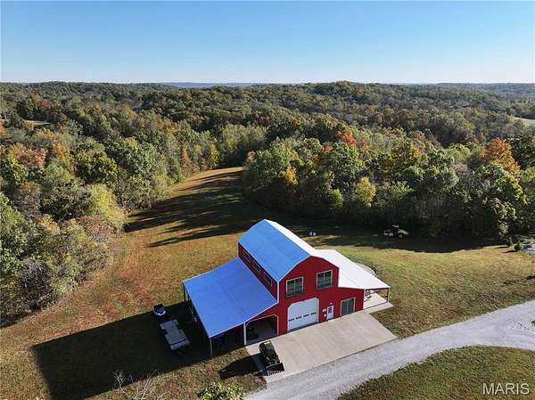 114 Acres of Land with Home for Sale in Perryville, Missouri