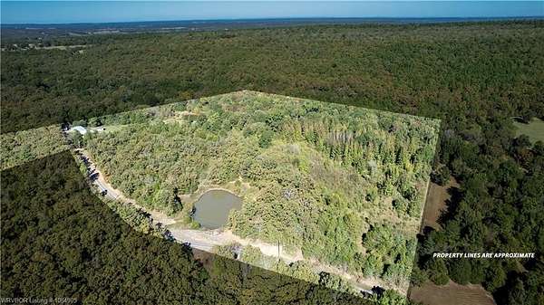 28.5 Acres of Recreational Land for Sale in Hackett, Arkansas