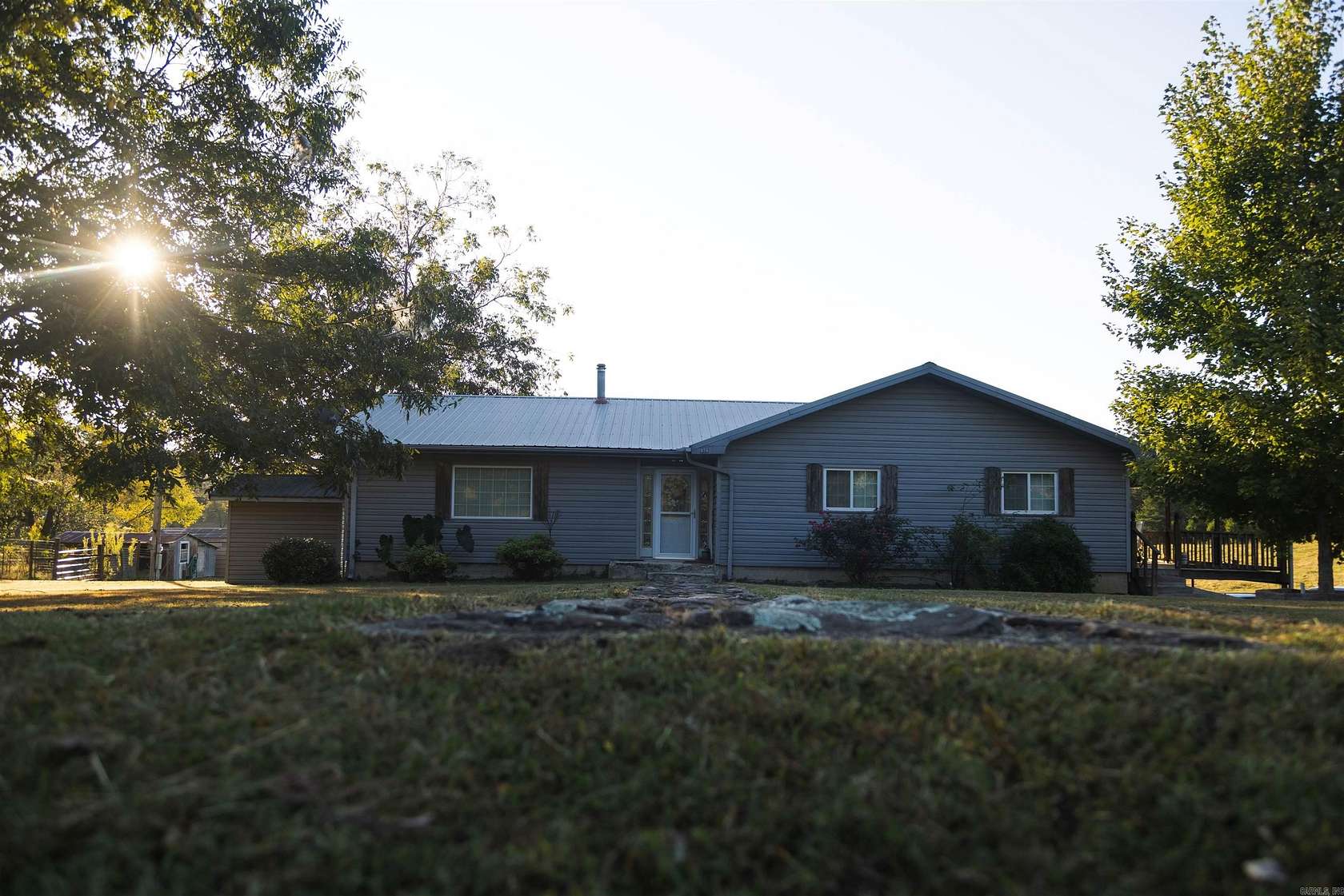 14.7 Acres of Land with Home for Sale in Hatfield, Arkansas