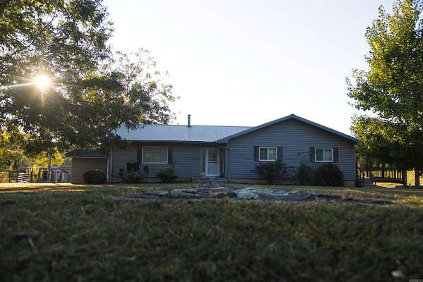 14.7 Acres of Land with Home for Sale in Hatfield, Arkansas