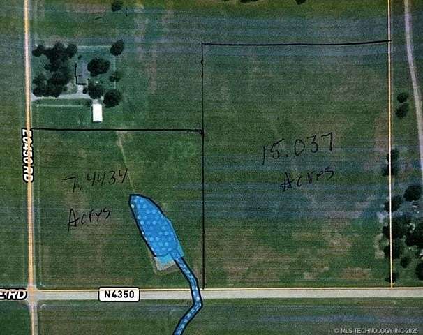 7.44 Acres of Residential Land for Sale in Pryor, Oklahoma