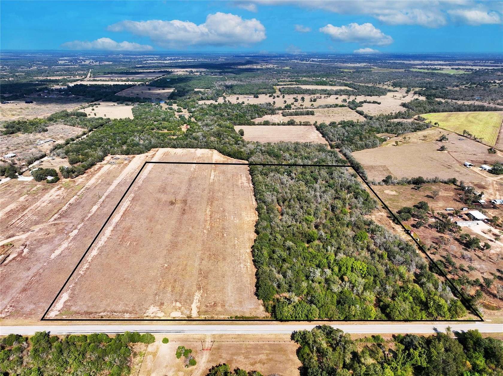 35.5 Acres of Recreational Land & Farm for Sale in Paige, Texas