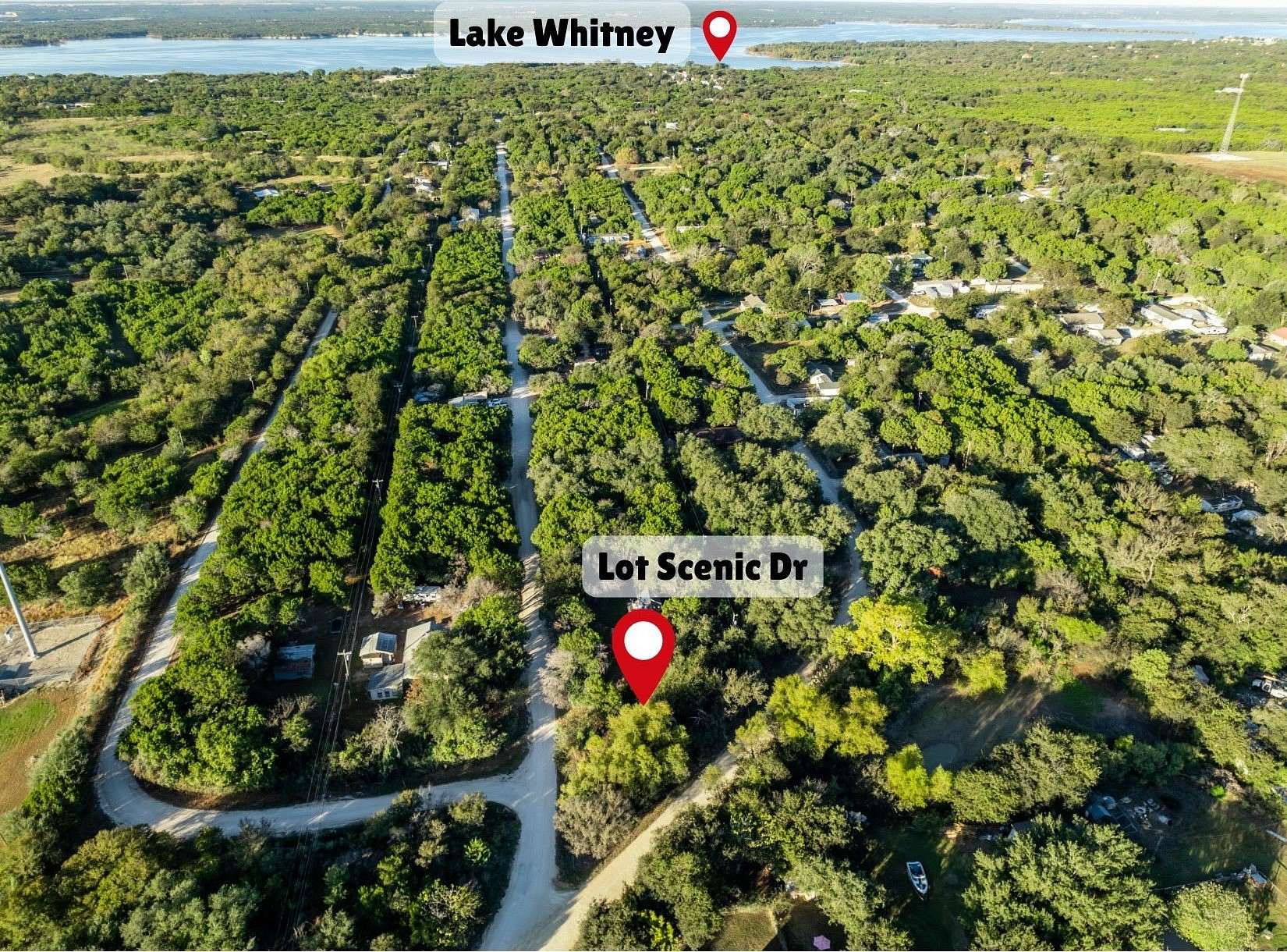 0.18 Acres of Land for Sale in Whitney, Texas