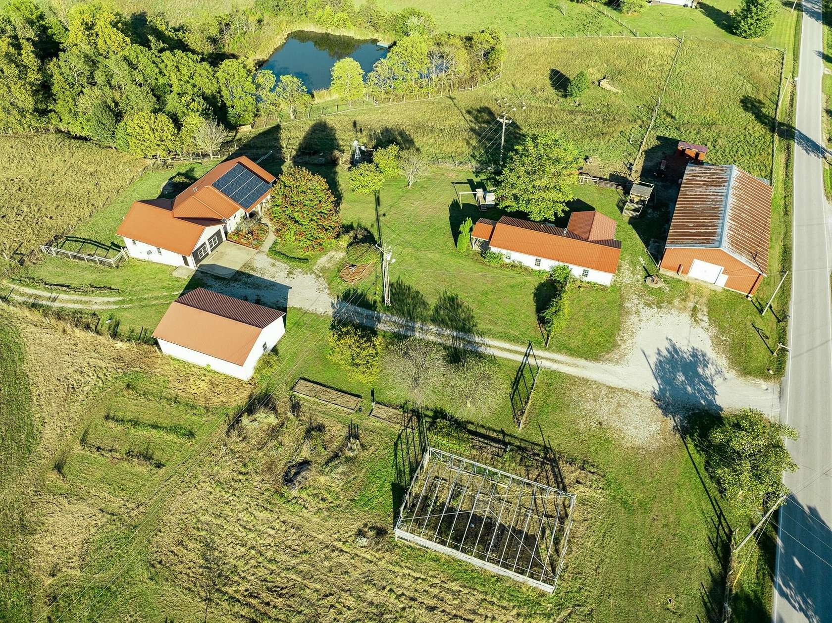 29.7 Acres of Land with Home for Sale in Hillsboro, Kentucky