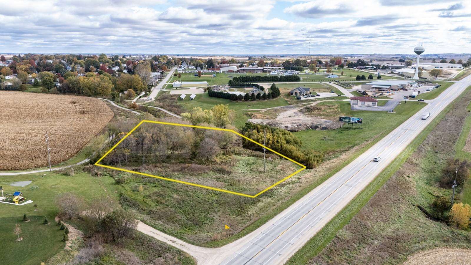 1.55 Acres of Commercial Land for Sale in Monona, Iowa