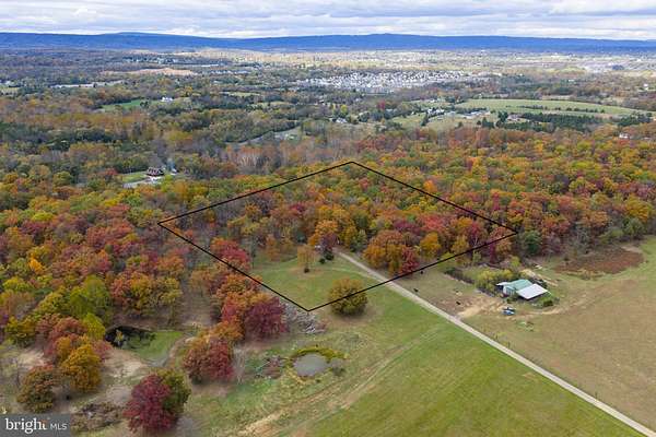 3.66 Acres of Residential Land with Home for Sale in Bunker Hill, West Virginia