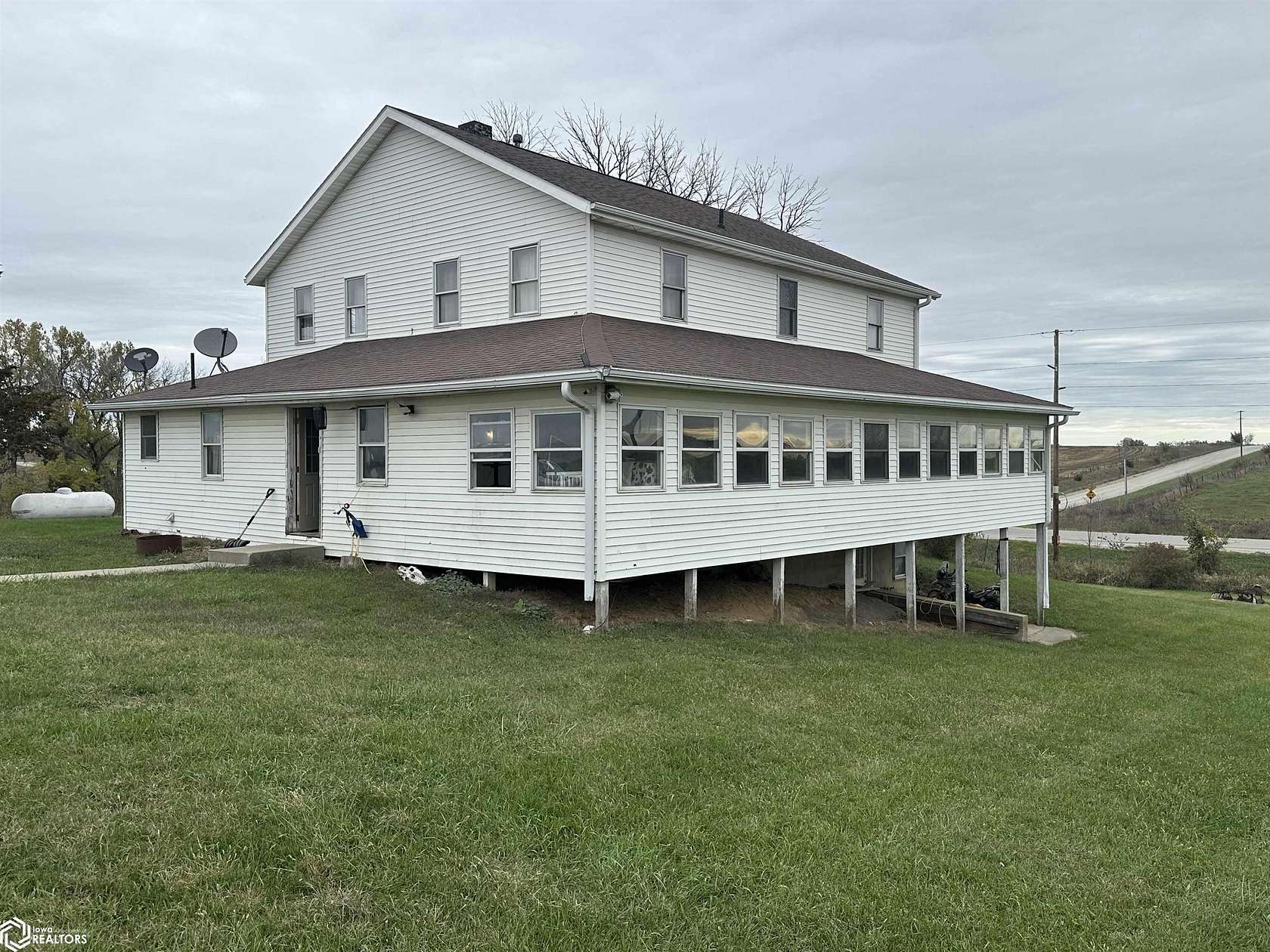 13.9 Acres of Land with Home for Sale in Corydon, Iowa