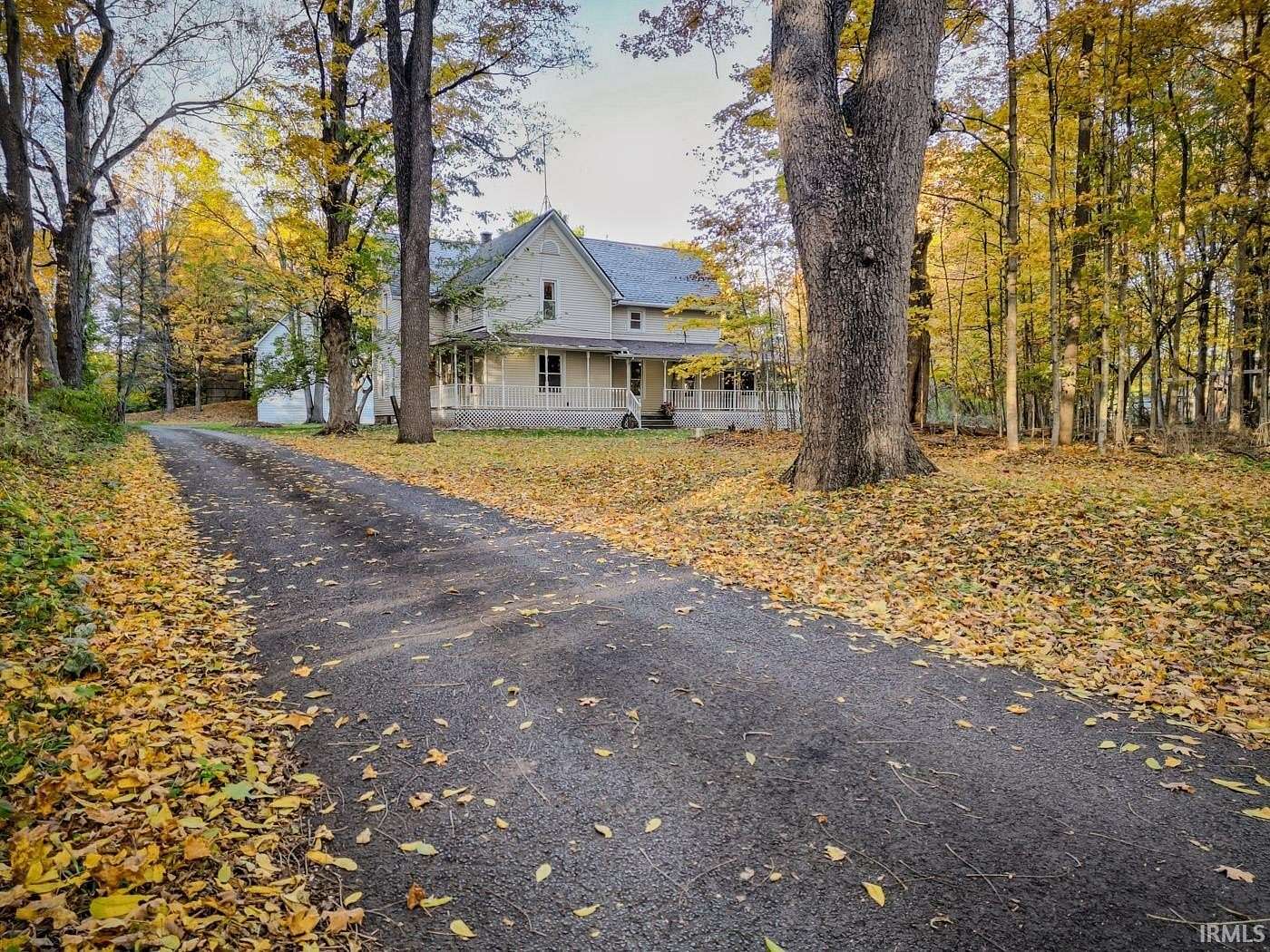 6.8 Acres of Residential Land with Home for Sale in Elkhart, Indiana