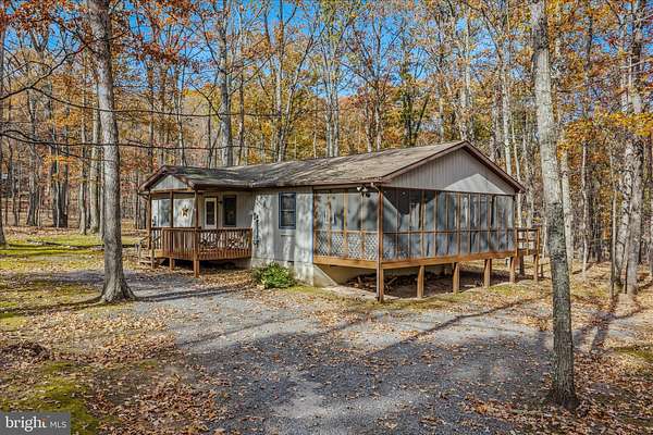 3.18 Acres of Land with Home for Lease in Great Cacapon, West Virginia