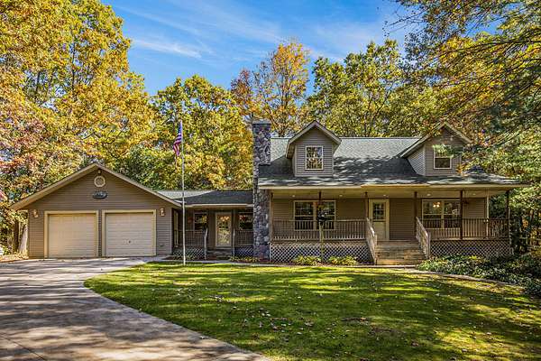 3 Acres of Residential Land with Home for Sale in Hamilton, Michigan