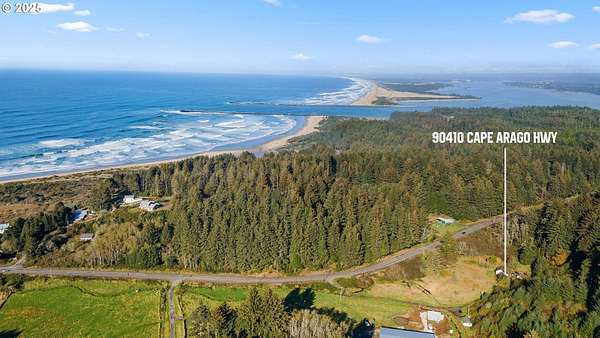 9.56 Acres of Residential Land with Home for Sale in Coos Bay, Oregon