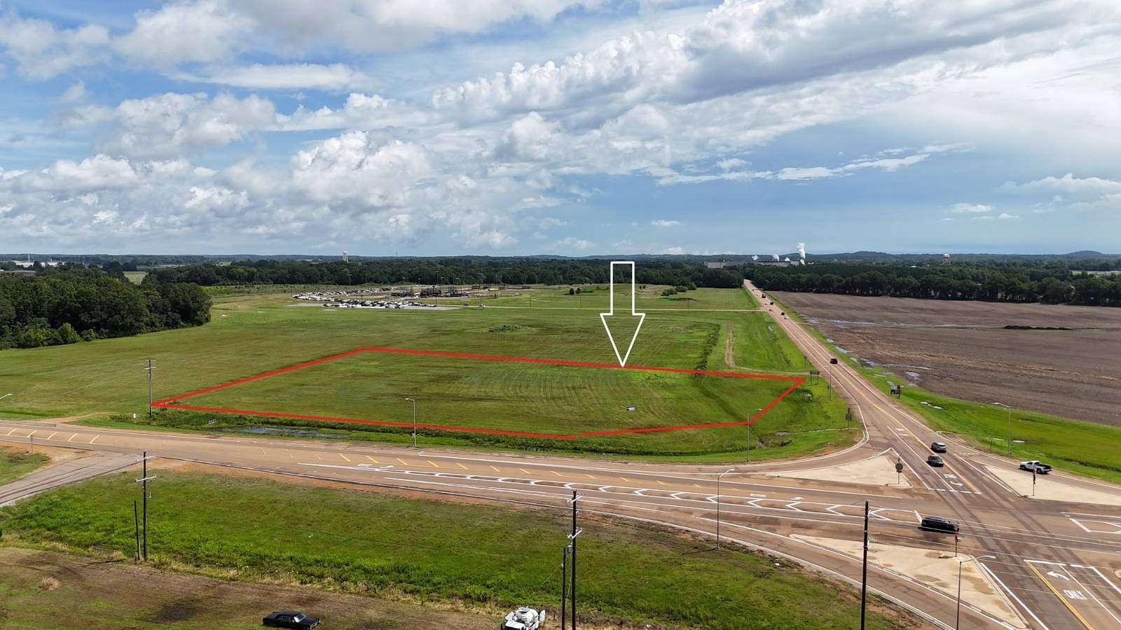 3.5 Acres of Commercial Land for Sale in Grenada, Mississippi