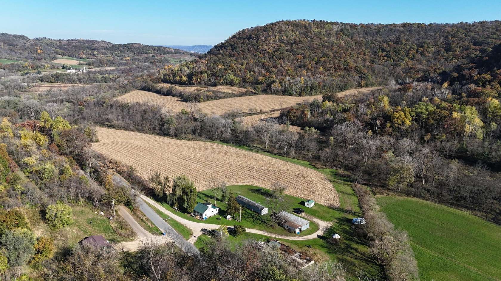 175 Acres of Land with Home for Sale in Dakota, Minnesota