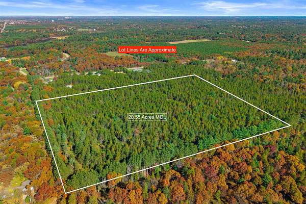 28.6 Acres of Recreational Land for Sale in Wisconsin Rapids, Wisconsin
