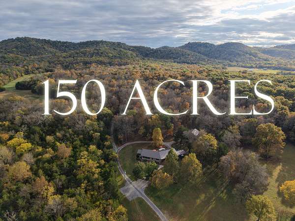 155 Acres of Land with Home for Sale in Christiana, Tennessee