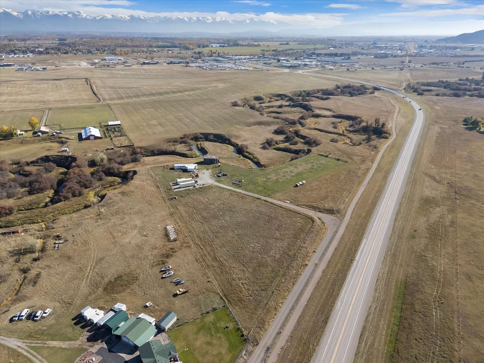 39.1 Acres of Improved Agricultural Land for Sale in Kalispell, Montana