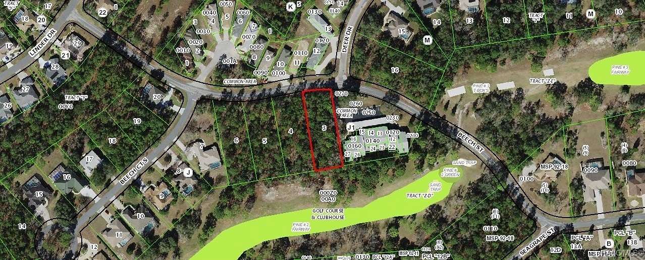 0.6 Acres of Residential Land for Sale in Homosassa, Florida