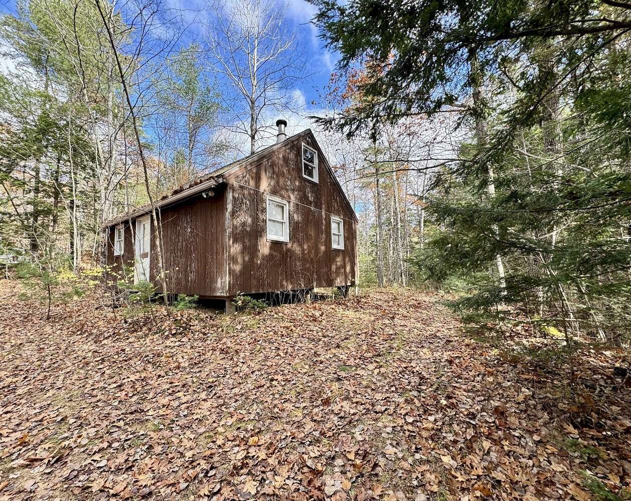 48 Acres of Recreational Land with Home for Sale in Liberty, Maine