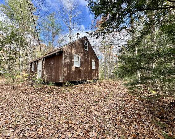 48 Acres of Recreational Land with Home for Sale in Liberty, Maine