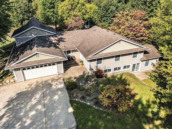 3.5 Acres of Residential Land with Home for Sale in Mattawan, Michigan