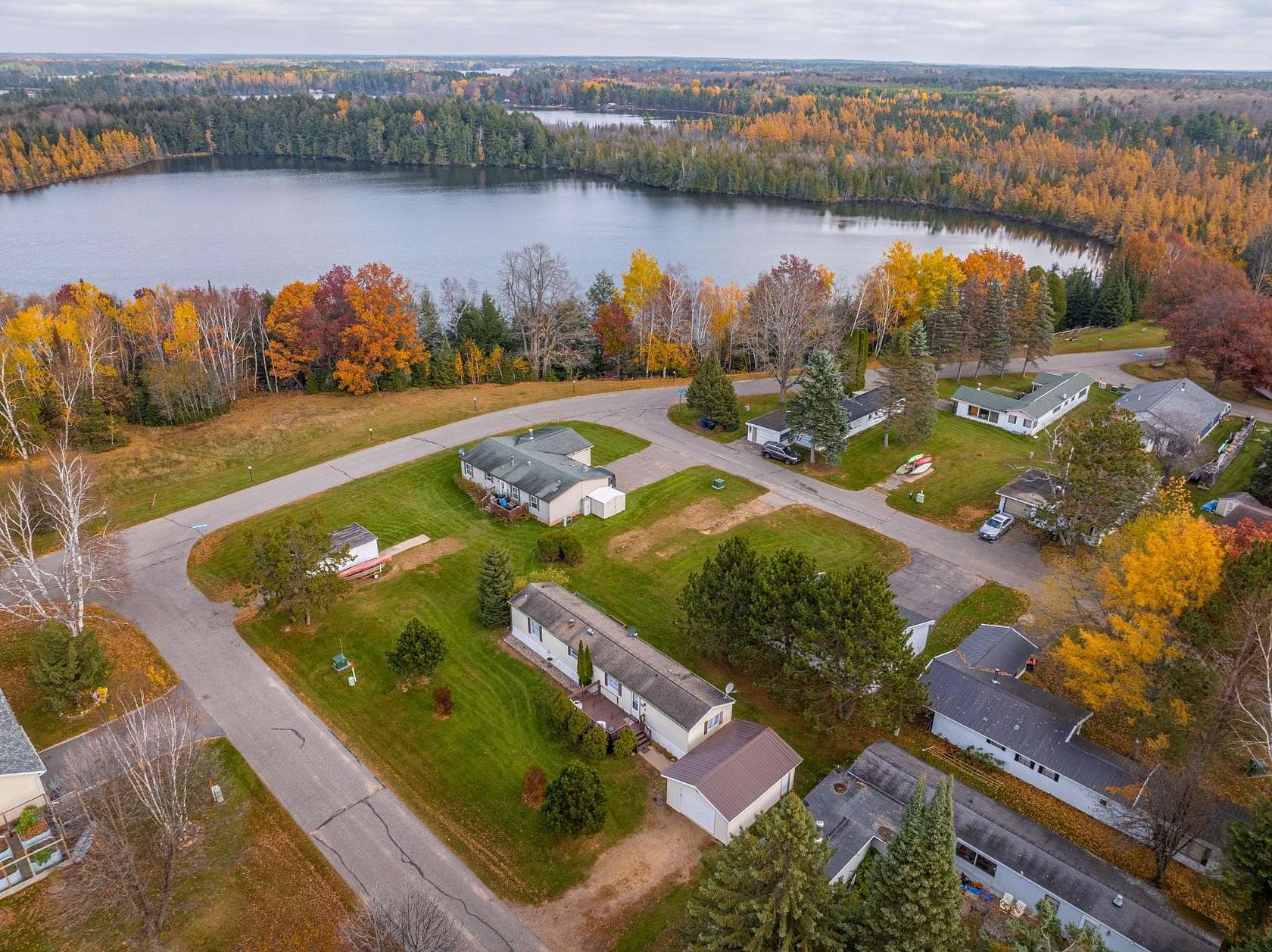 12.7 Acres of Land with Home for Sale in Three Lakes, Wisconsin