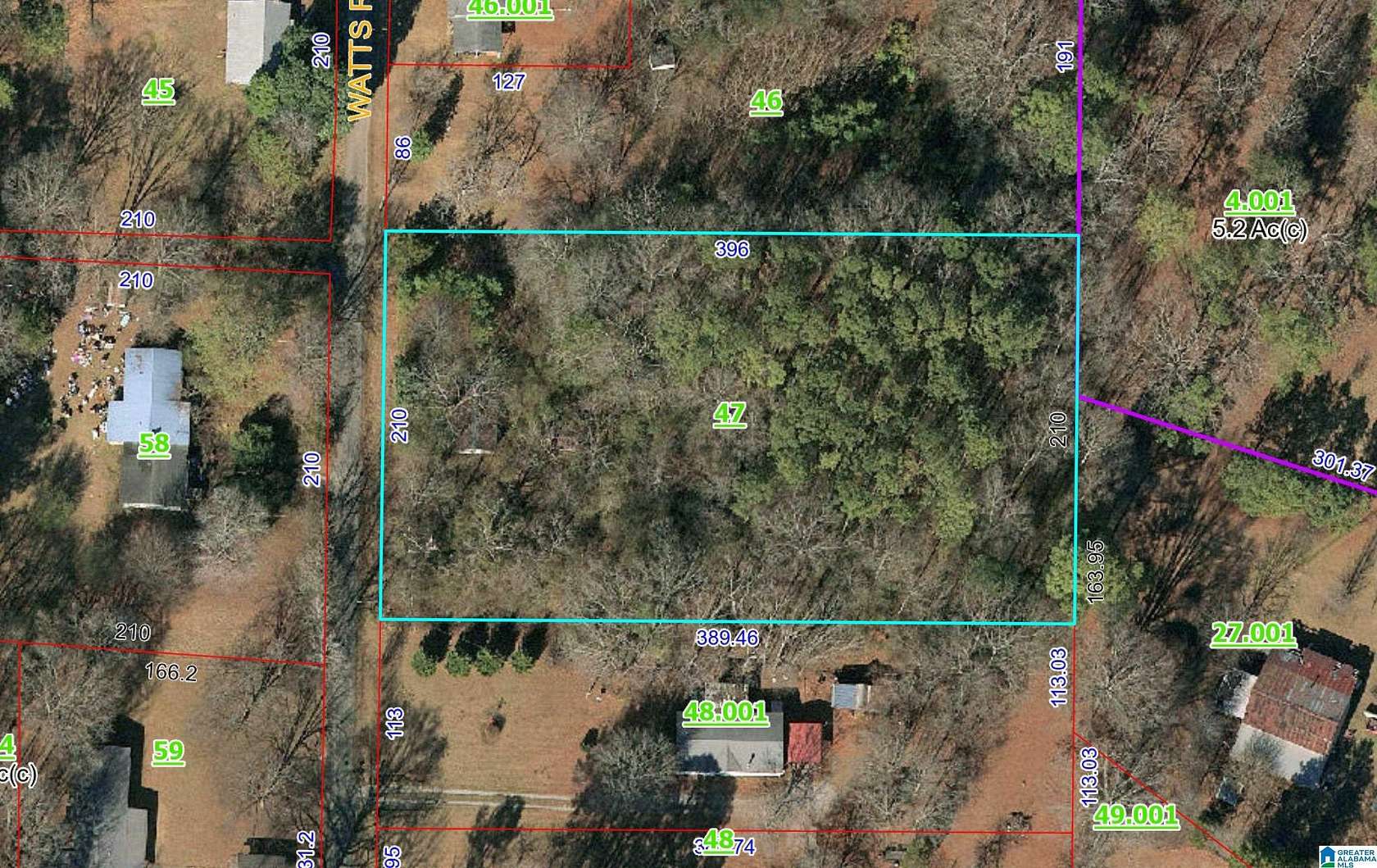 2 Acres of Land for Sale in Talladega, Alabama