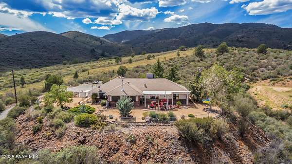 4.87 Acres of Residential Land with Home for Sale in Dewey-Humboldt, Arizona