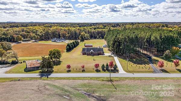 7.5 Acres of Land with Home for Sale in Lincolnton, North Carolina