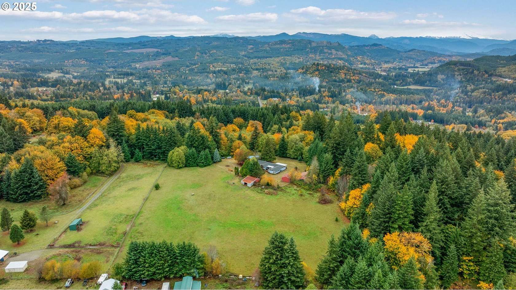 6.7 Acres of Land with Home for Sale in Yacolt, Washington